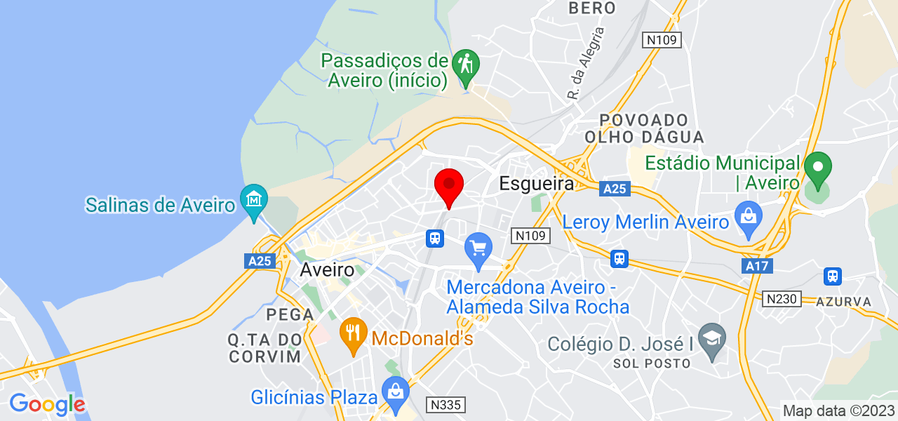 Maria Santos - Aveiro - Aveiro - Mapa