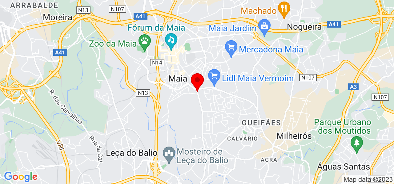 FielCarga - Porto - Maia - Mapa