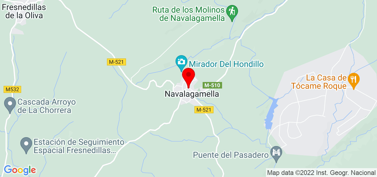 Juan pablo - Comunidad de Madrid - Navalagamella - Mapa