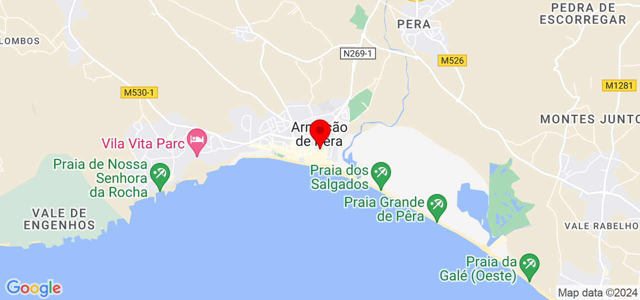 Thamires Ferreira - Faro - Silves - Mapa