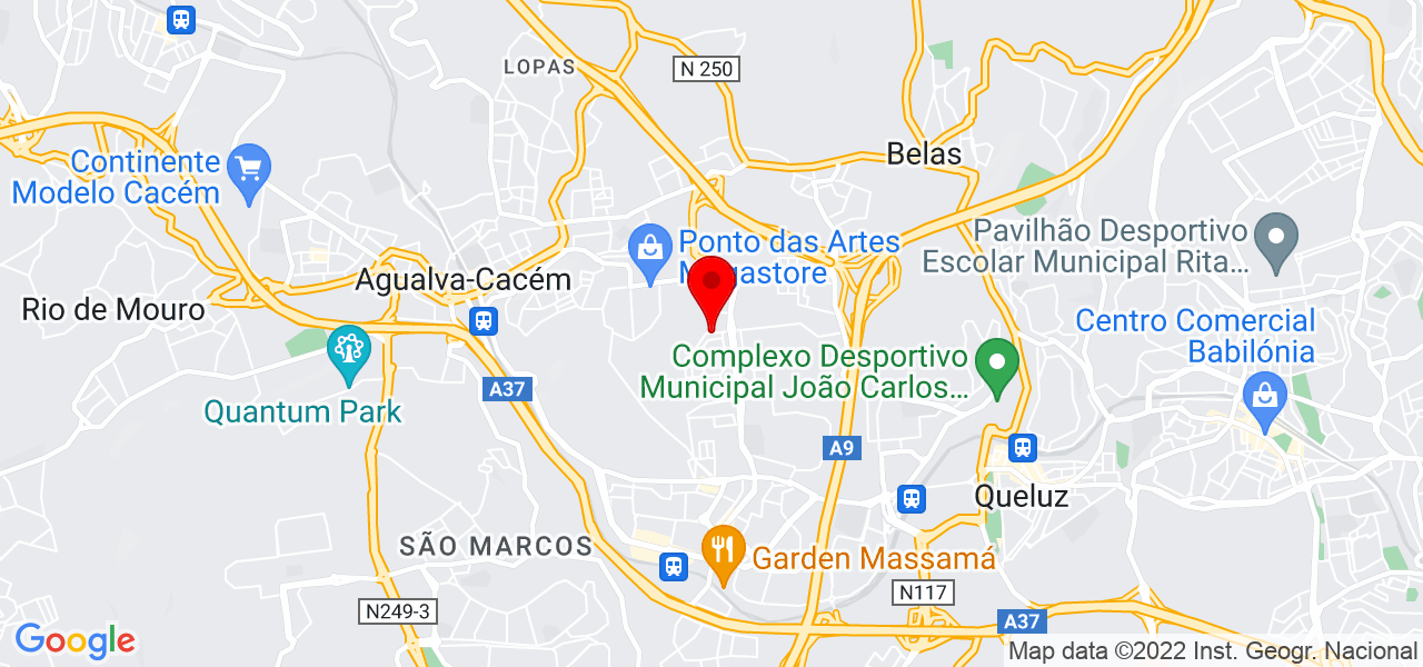 Pedro - Lisboa - Sintra - Mapa