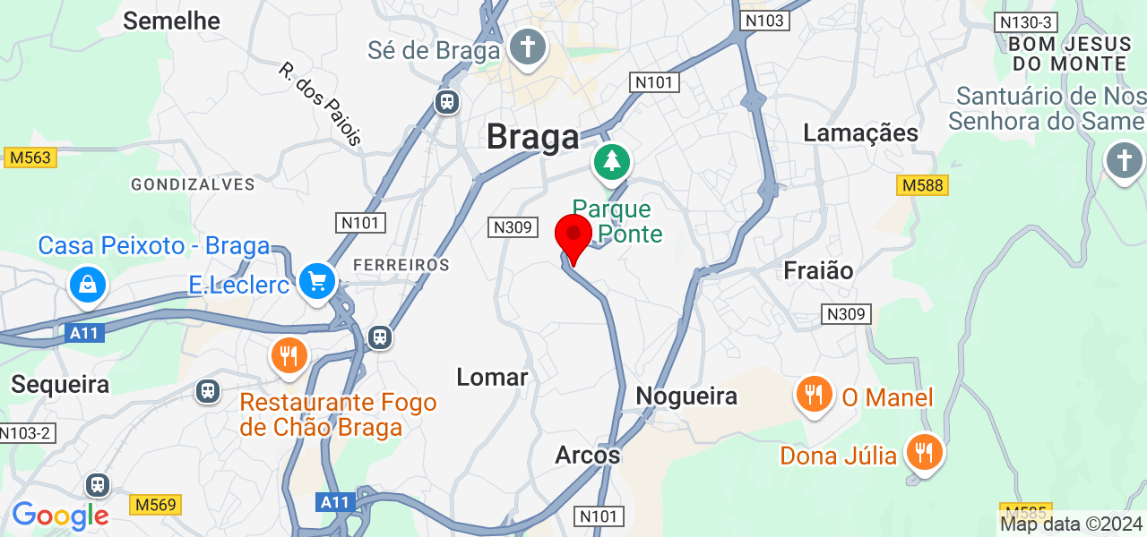 Edgar Eletricista - Braga - Braga - Map