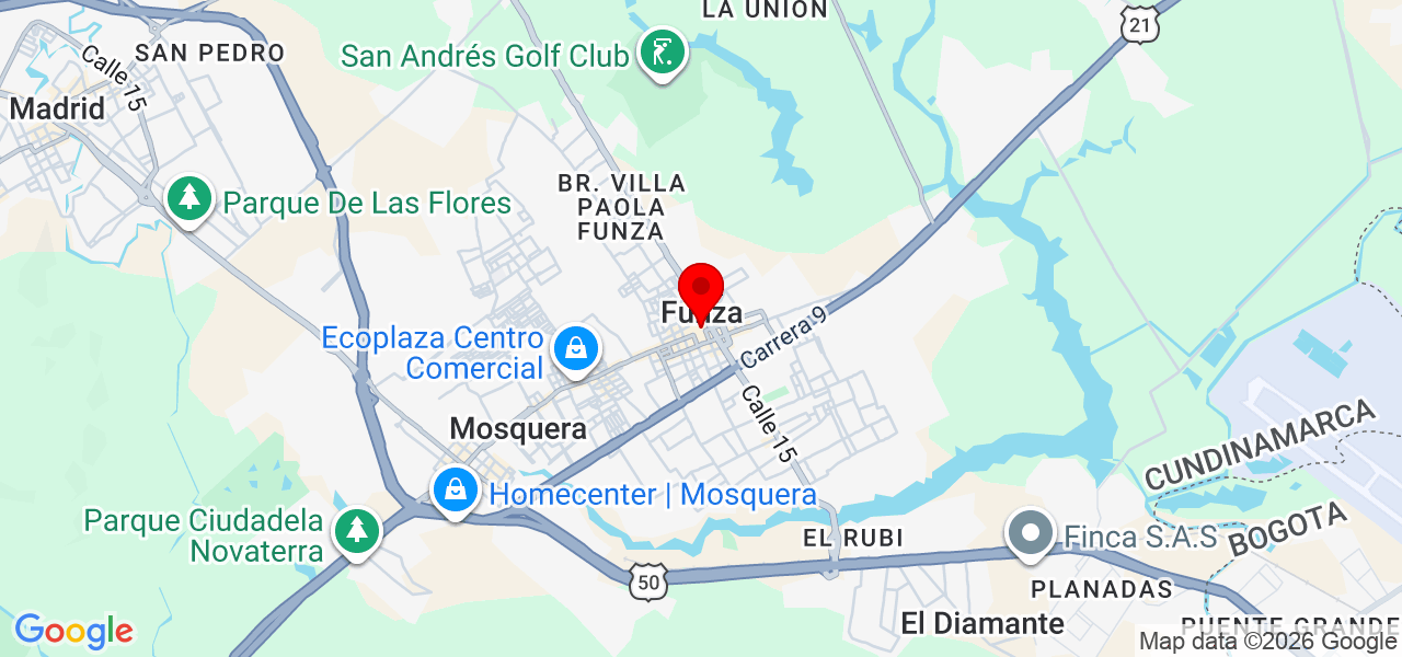 MovaWood - Cundinamarca - Funza - Mapa