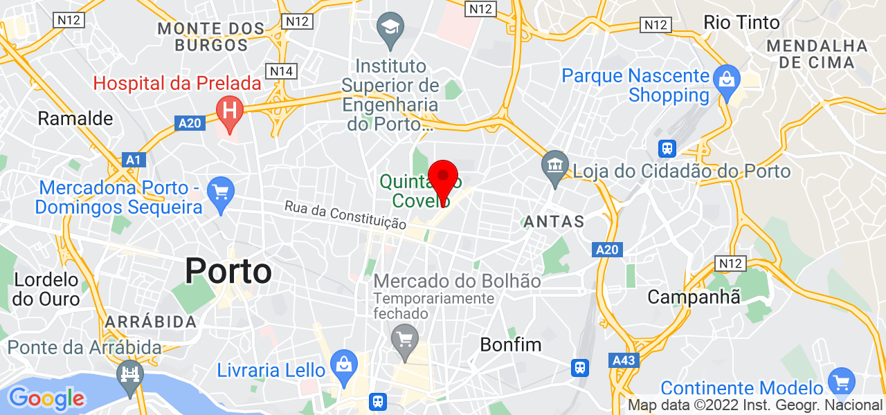 Paca Musik Ent - Porto - Porto - Mapa