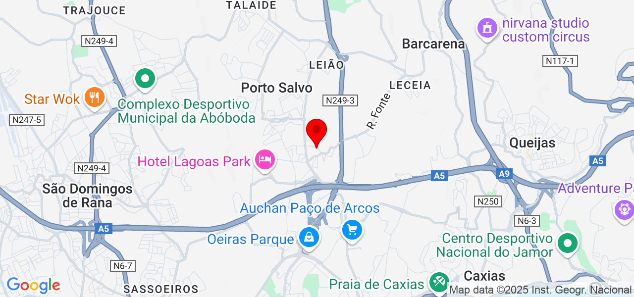 William - Lisboa - Oeiras - Mapa