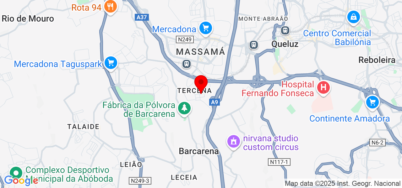 Miguel Silvestre - Lisboa - Oeiras - Mapa