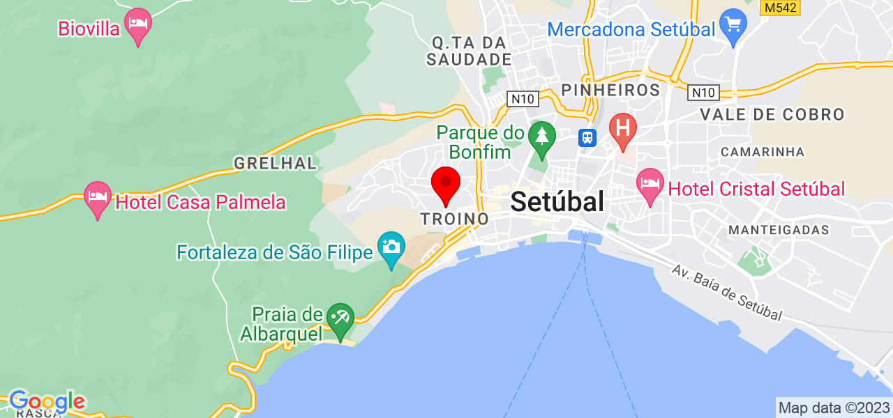 Ana Leiria - Setúbal - Setúbal - Mapa