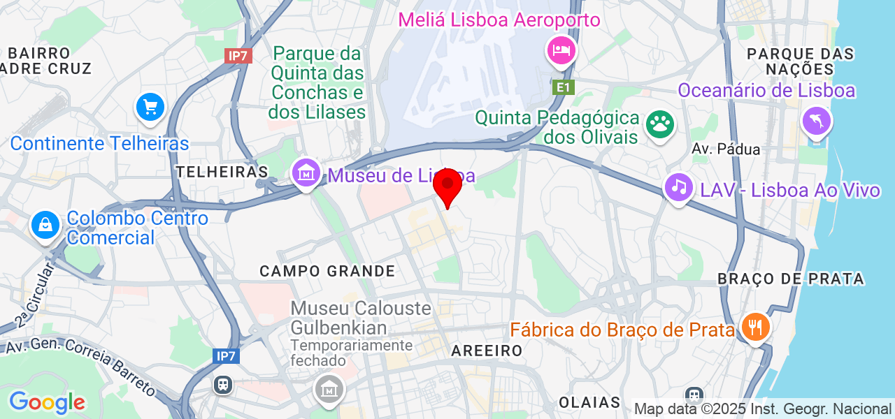 Raquel Vilhena - Lisboa - Lisboa - Map