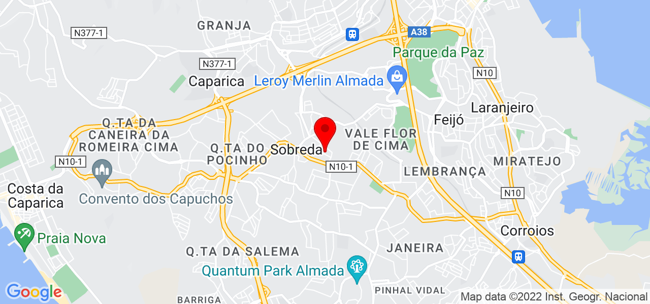 MensajesdlUniverso - Setúbal - Almada - Carte