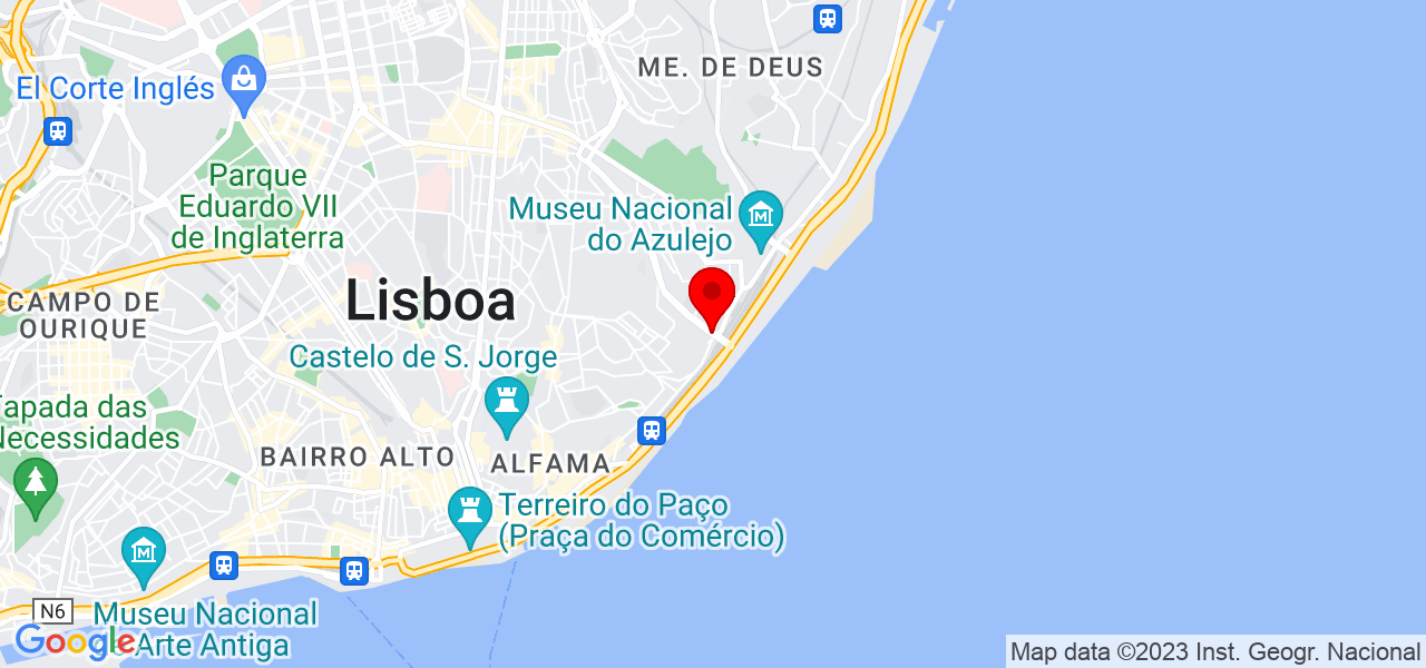 Luisa @vidacomoscachorros - Lisboa - Lisboa - Mapa