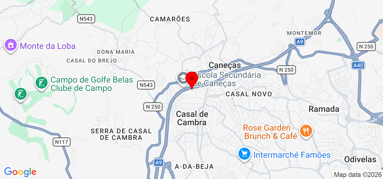 Elizandro - Lisboa - Odivelas - Carte