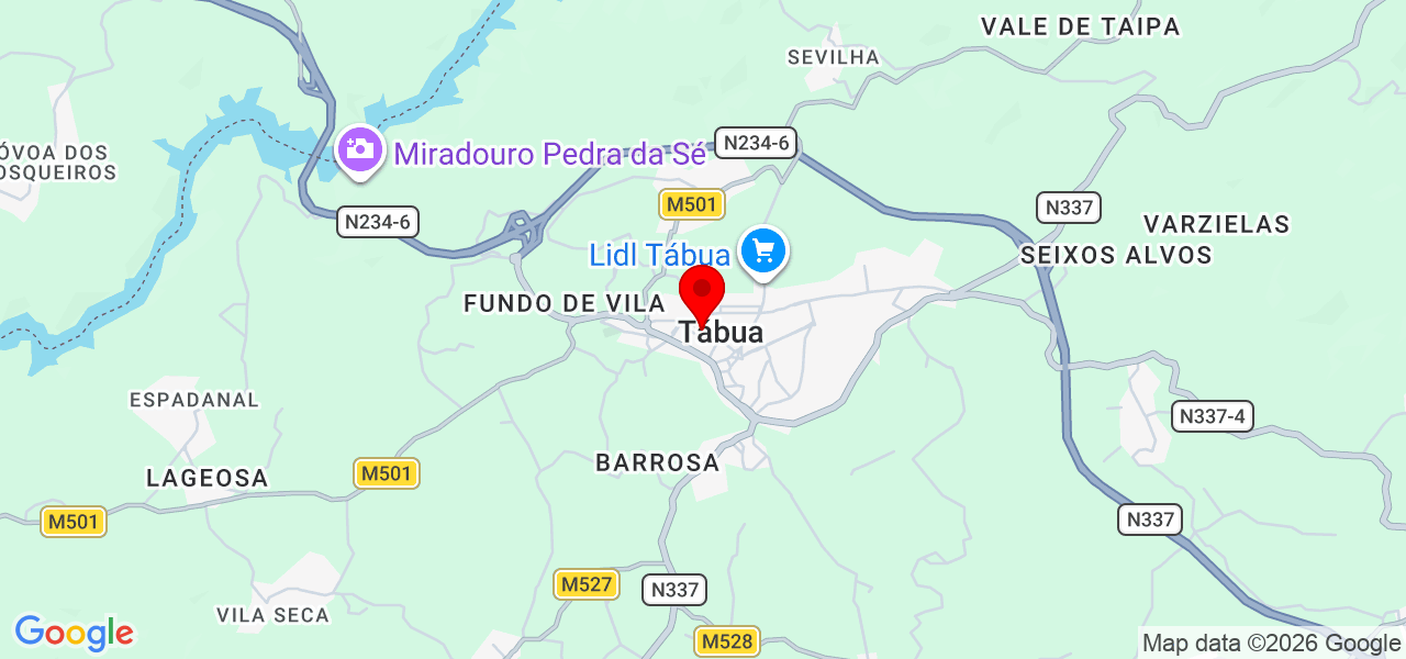 Mario - Coimbra - Tábua - Carte