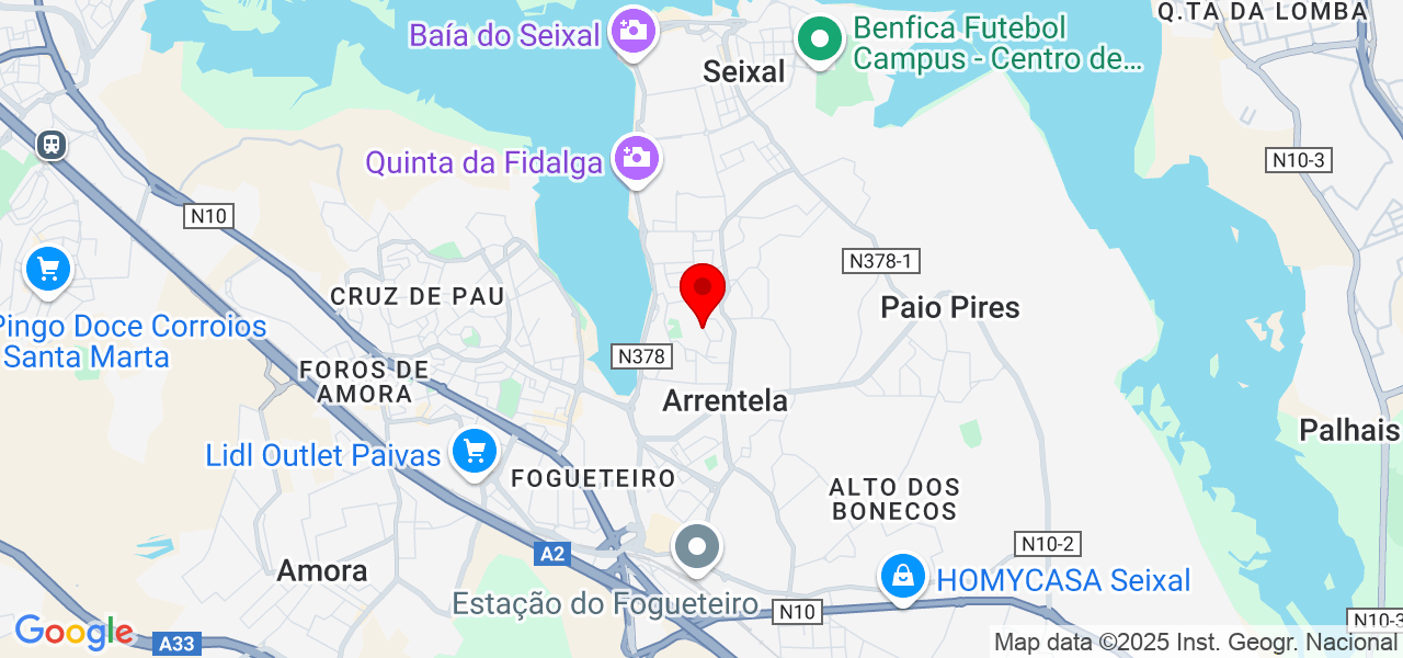SONHADOREPOPEIA - CONSULTORIA E SERVIÇOS UNIPESSOAL LDA - Setúbal - Seixal - Mapa
