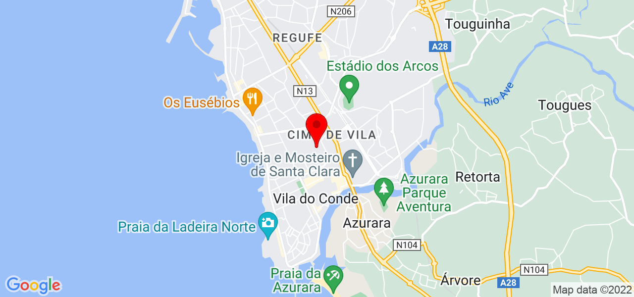 Apoio ao cliente - Porto - Vila do Conde - Map