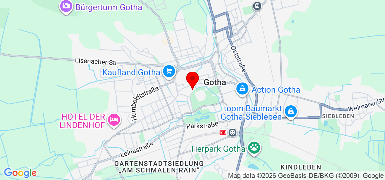 PV Anlagen & more - Thüringen - Gotha - Mapa