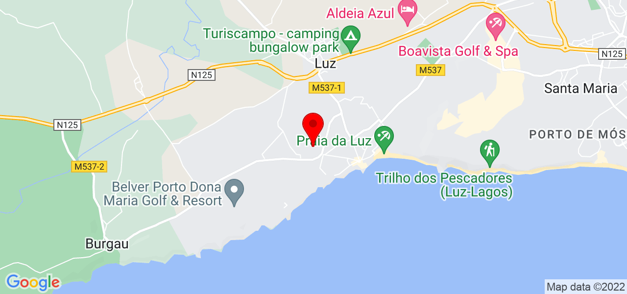 Tatiana - Faro - Lagos - Mapa