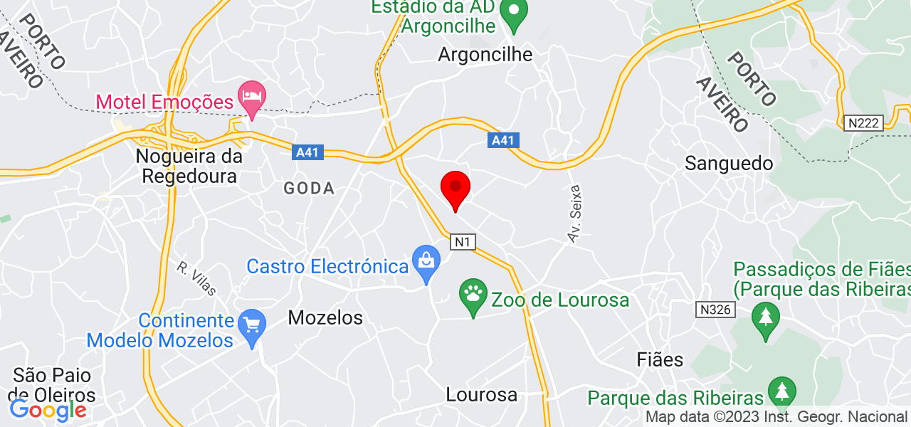 EmanuelRC - Aveiro - Santa Maria da Feira - Map
