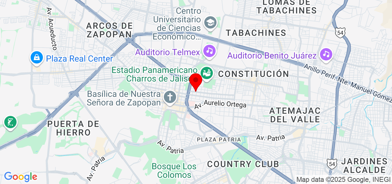 Victoria Plasencia Interiorismo - Jalisco - Zapopan - Map