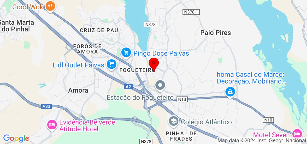 Best Clean - Setúbal - Seixal - Map