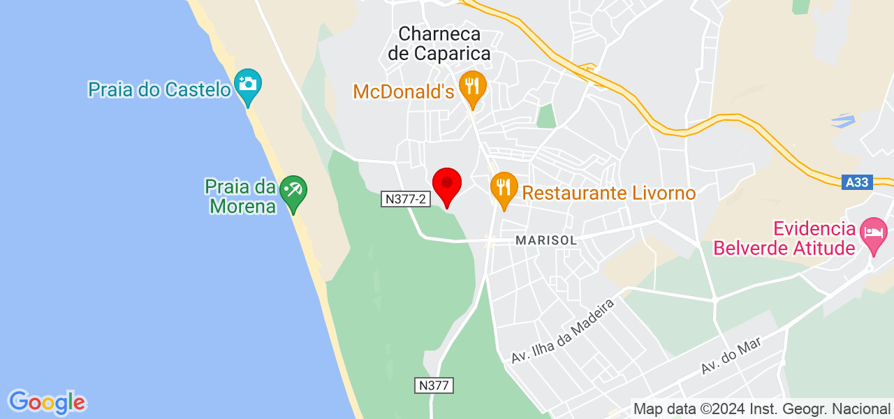 NR Constru&ccedil;&otilde;es e Remodela&ccedil;&otilde;es - Setúbal - Almada - Mapa