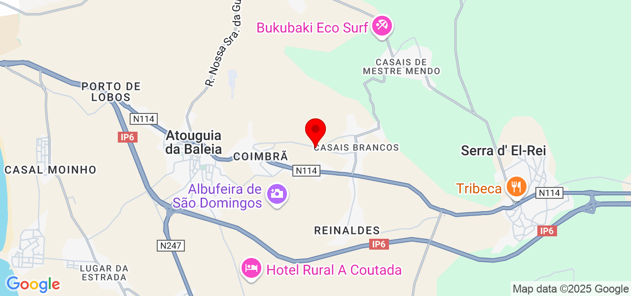 Catarina Perfeito - Leiria - Peniche - Karte
