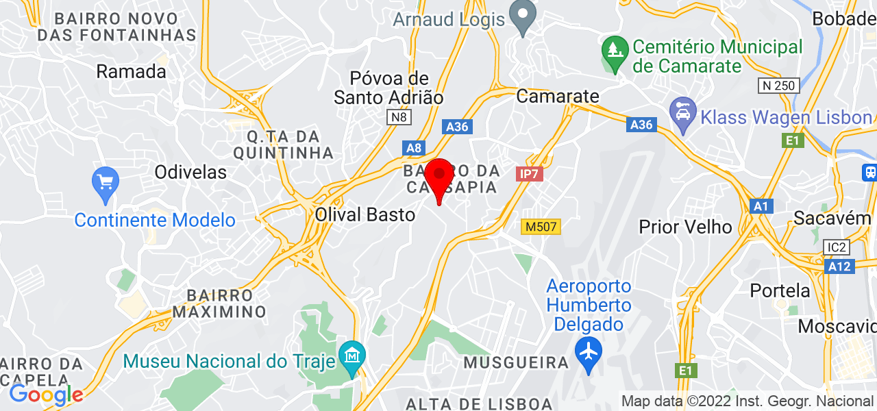 Iva Costa - Lisboa - Lisboa - Mapa