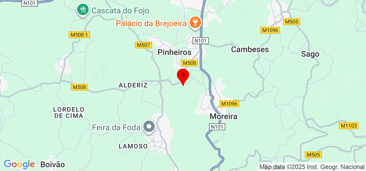 Fruta Doce - Viana do Castelo - Monção - Mapa