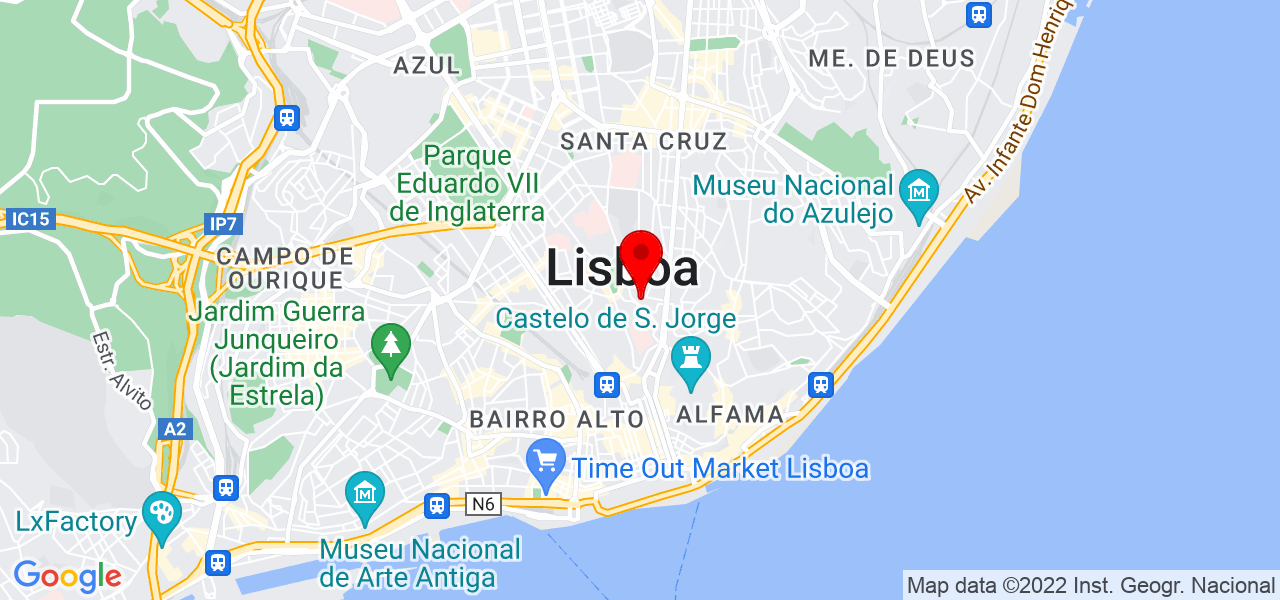 Nanda Nunes - Lisboa - Lisboa - Mapa