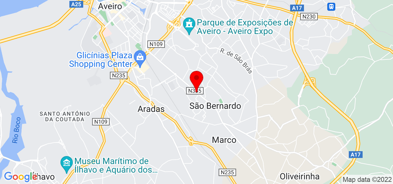 PetStudio Aveiro - Aveiro - Aveiro - Mapa