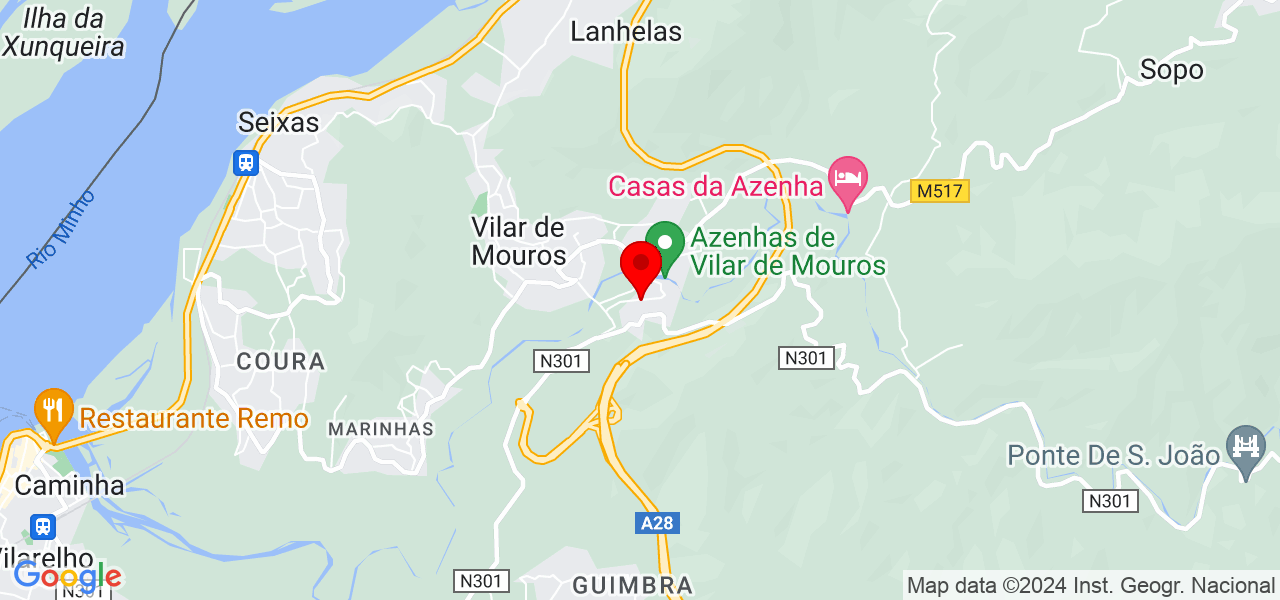 Sara Bernardo - Viana do Castelo - Caminha - Karte
