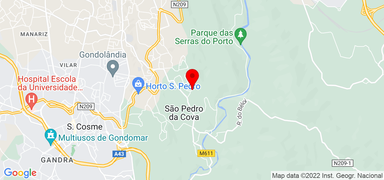 Flávia Almeida - Porto - Gondomar - Karte
