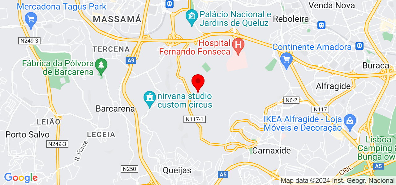 EduardoBCoronel - Lisboa - Amadora - Mapa