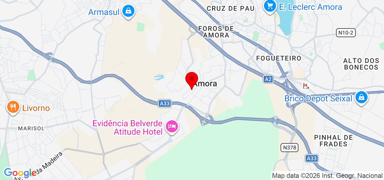 DAVID SIMOES - Setúbal - Seixal - Mapa