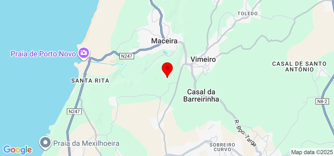 Barbara Vazquez La Semilla casa-nido - Lisboa - Torres Vedras - Mapa
