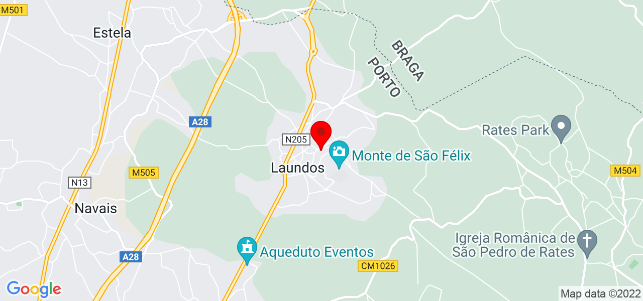 Catarina - Porto - Póvoa de Varzim - Mapa