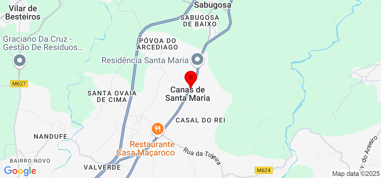 Sandra Marques - Viseu - Tondela - Map