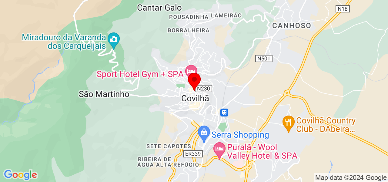 Leonardo Silva - Castelo Branco - Covilhã - Mapa