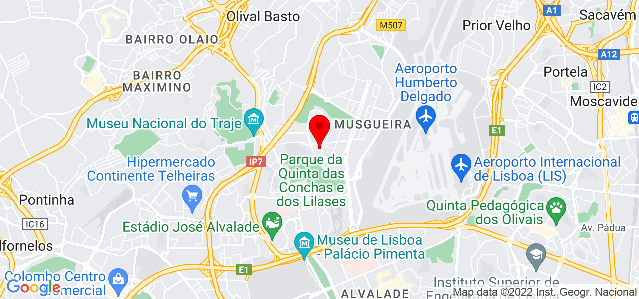 C&eacute;lia Maria Pereira Fedele - Lisboa - Lisboa - Mapa