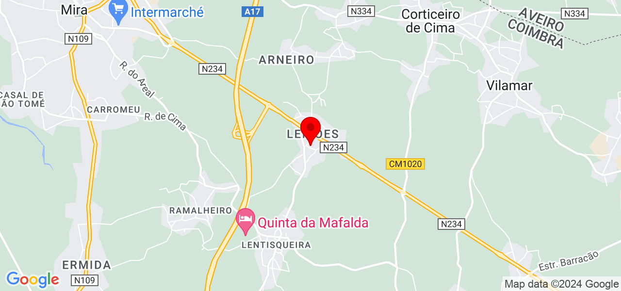 Susana Ribeiro - Coimbra - Mira - Map
