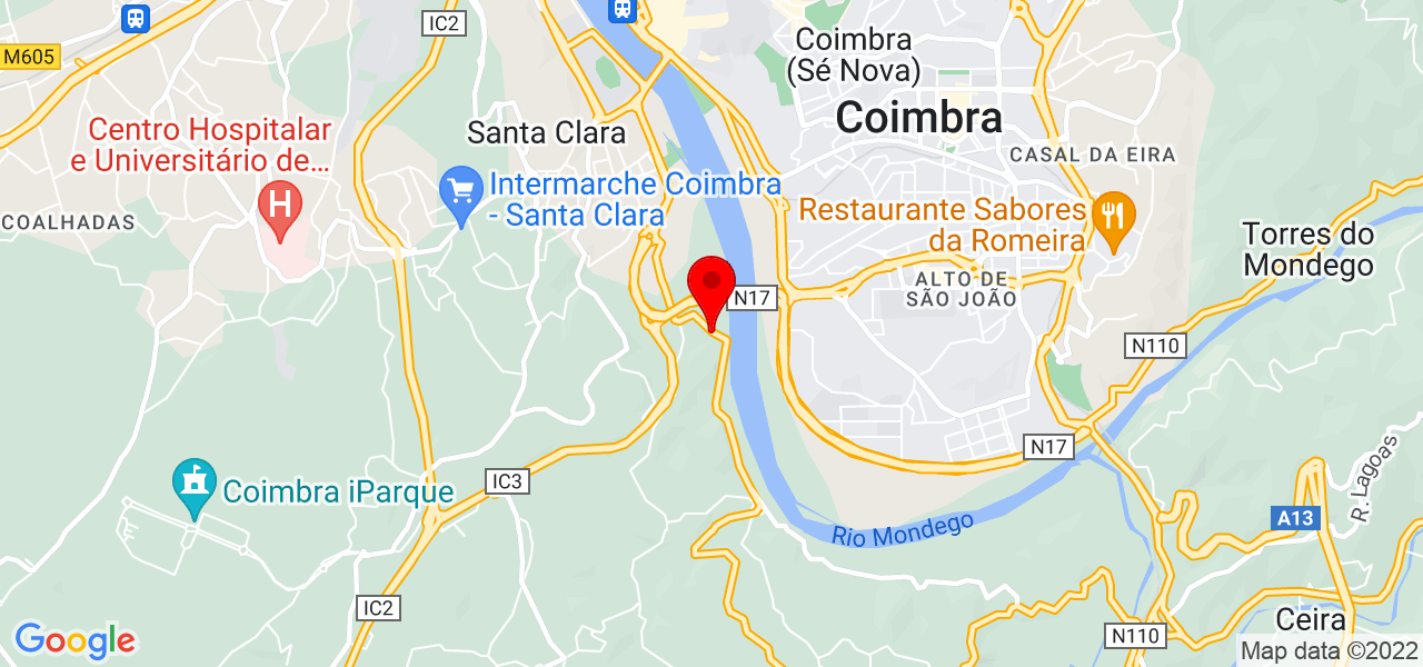 Exatus, Consultoria de Gest&atilde;o - Coimbra - Coimbra - Mapa