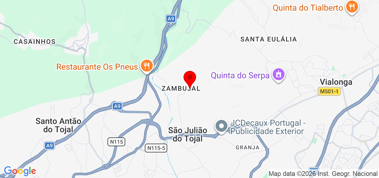 Henrique Freire - Lisboa - Loures - Mapa