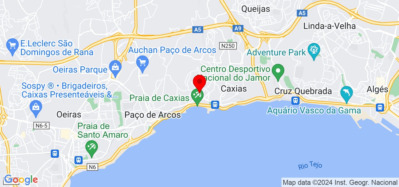 Duda´s PetSitter & PetWalking - Lisboa - Oeiras - Map