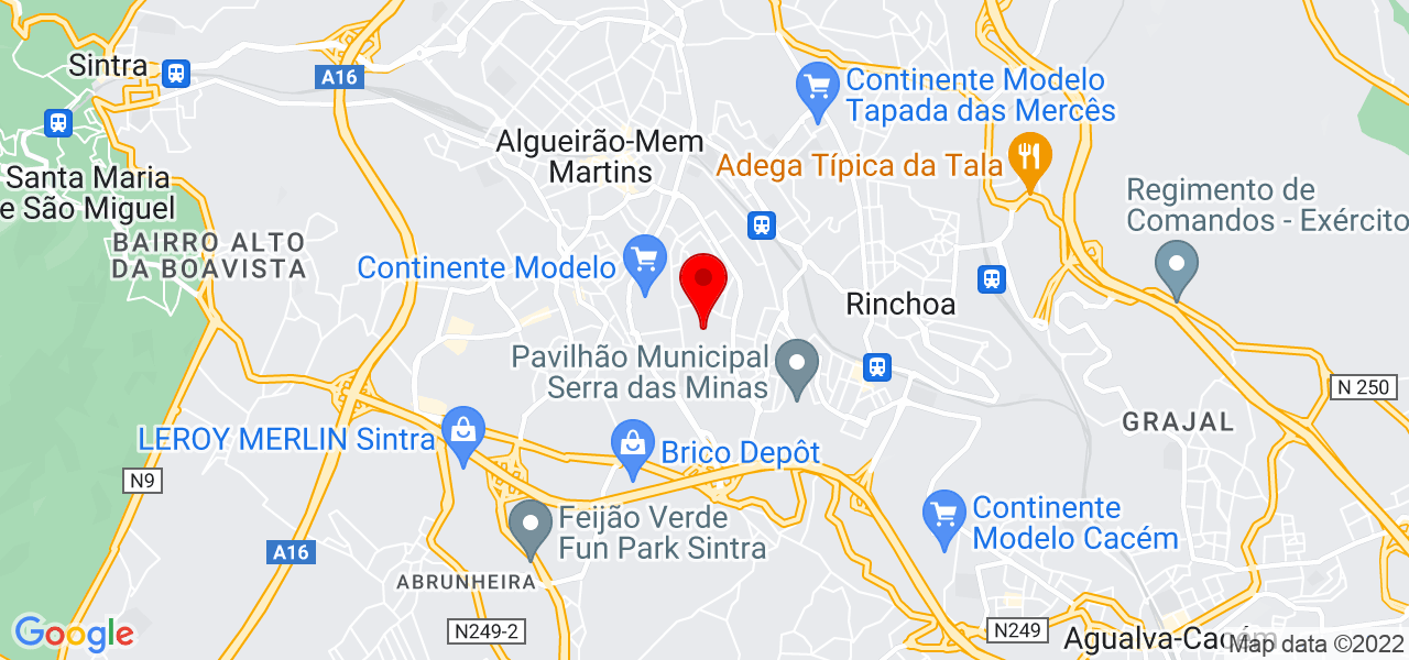 Ivan Alexandre - Lisboa - Sintra - Mapa