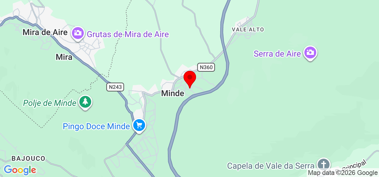 Alice Pereira - Santarém - Alcanena - Mapa
