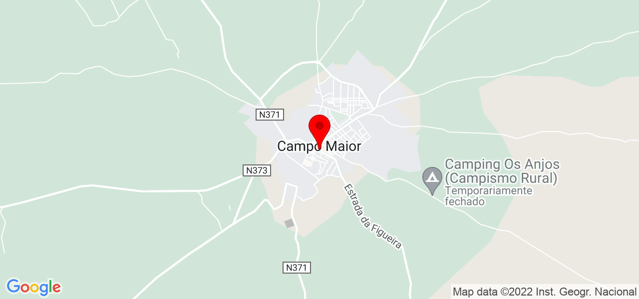 Petpsor - Portalegre - Campo Maior - Mapa