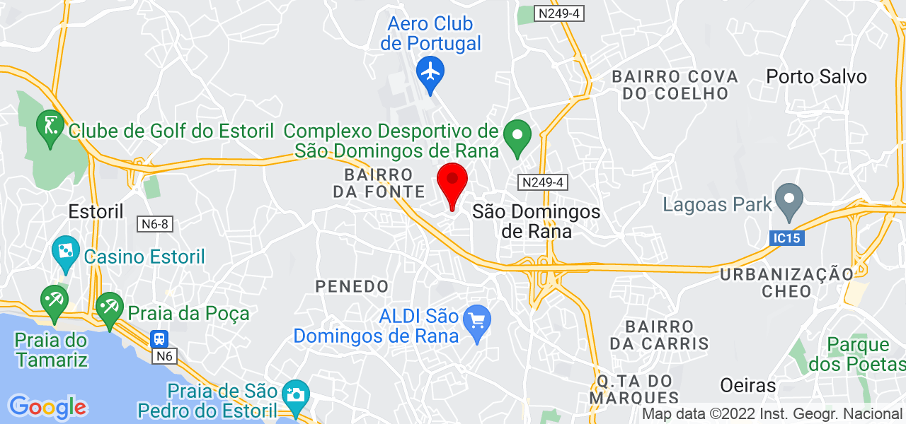 MISTER VARELA - Lisboa - Cascais - Mapa