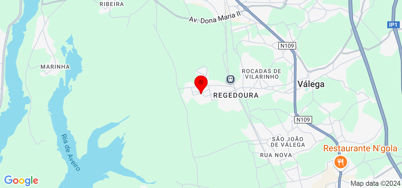 Anderson - Aveiro - Ovar - Map