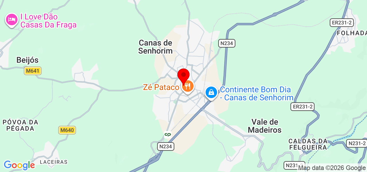 SUZANE ARAUJO - Viseu - Nelas - Mapa