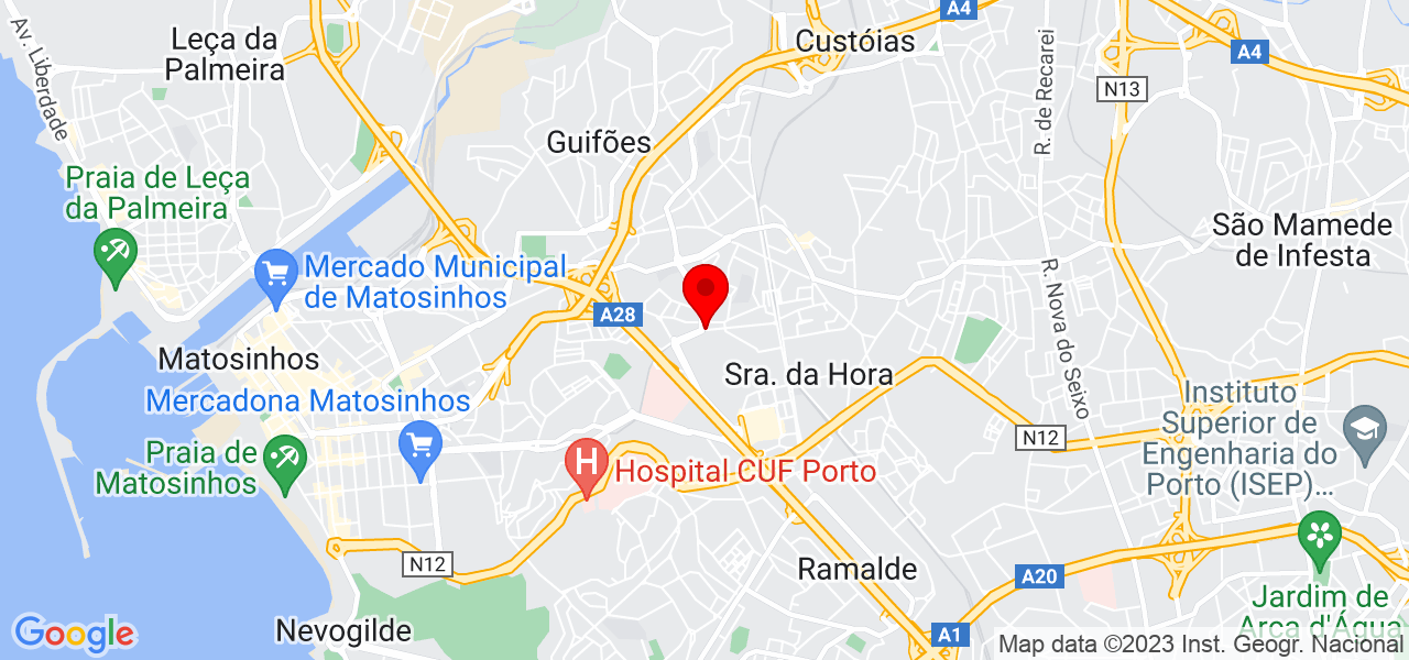 Miguel Oliveira - Porto - Matosinhos - Mapa