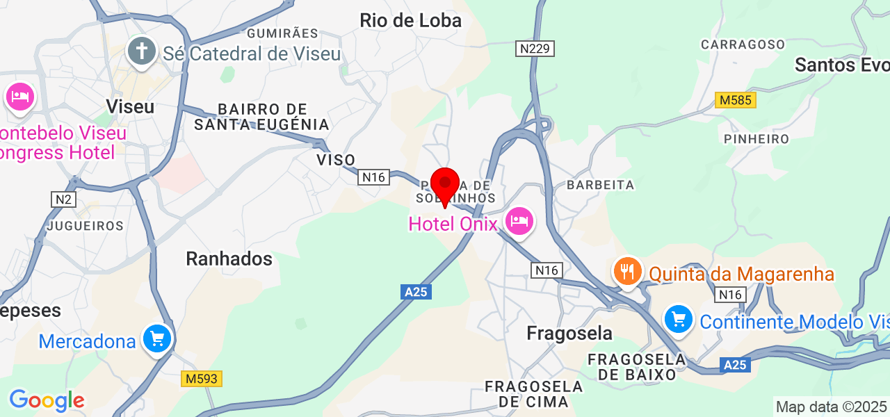 Leonardo Carneiro - Viseu - Viseu - Mapa